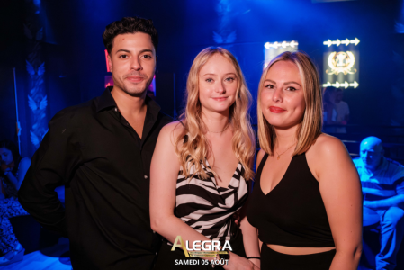 WE LOVE ALEGRA - Samedi 5 Août