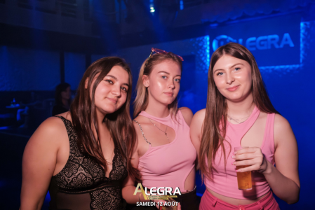 WE LOVE ALEGRA - Samedi 12 Août