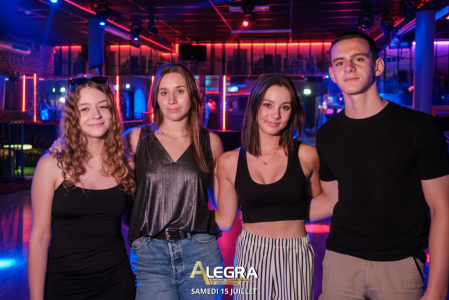 WE LOVE ALEGRA - Samedi 15 Juillet