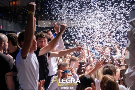 WE LOVE ALEGRA - Samedi 20 Avril
