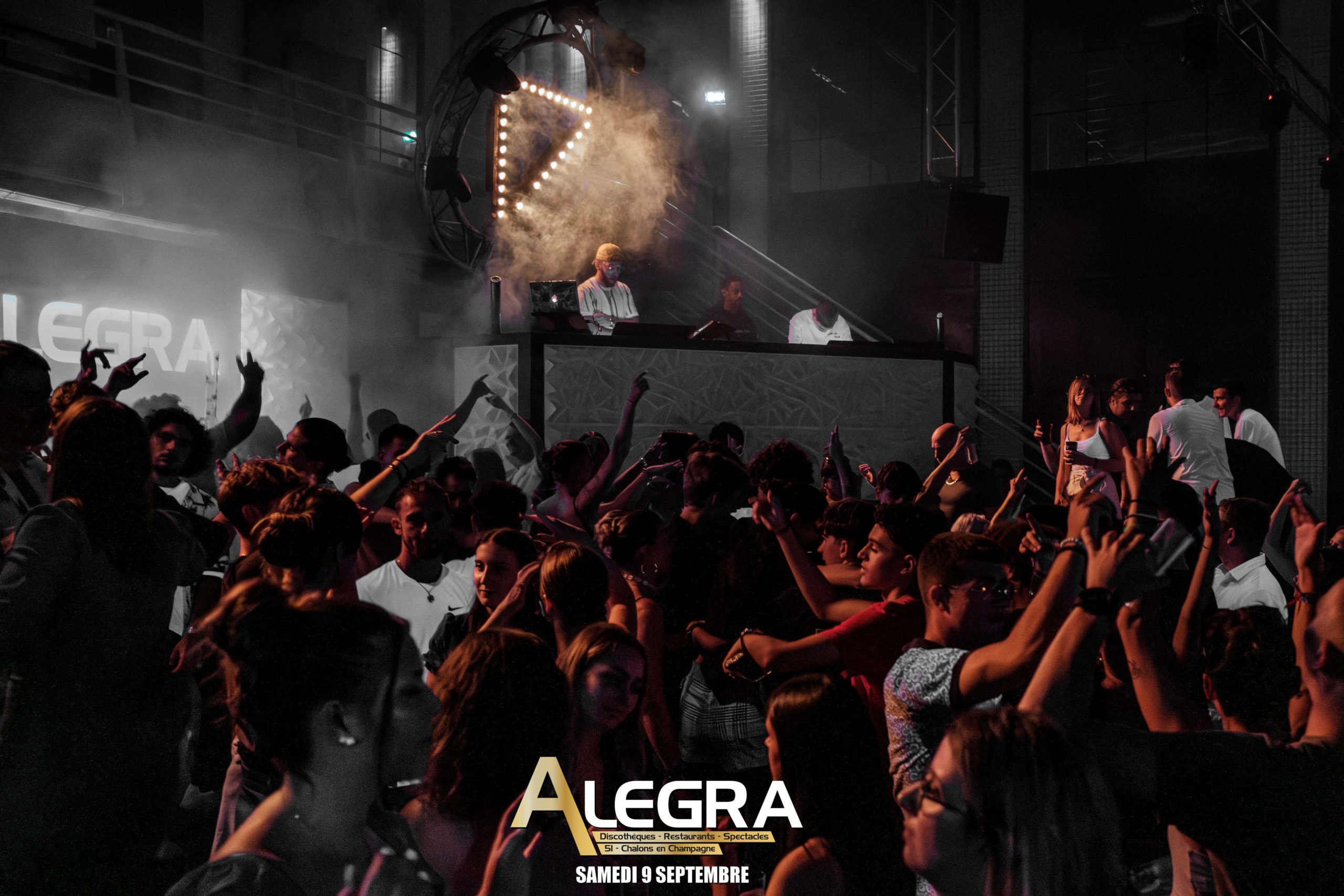 WE LOVE ALEGRA - Samedi 9 Septembre - Alegra 51 | Discothèque